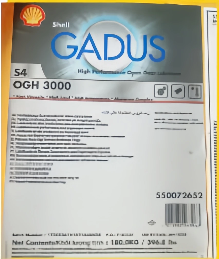 SHELL GADUS S4 OGH 3000 - Mỡ bôi trơn bánh răng hở cao cấp
