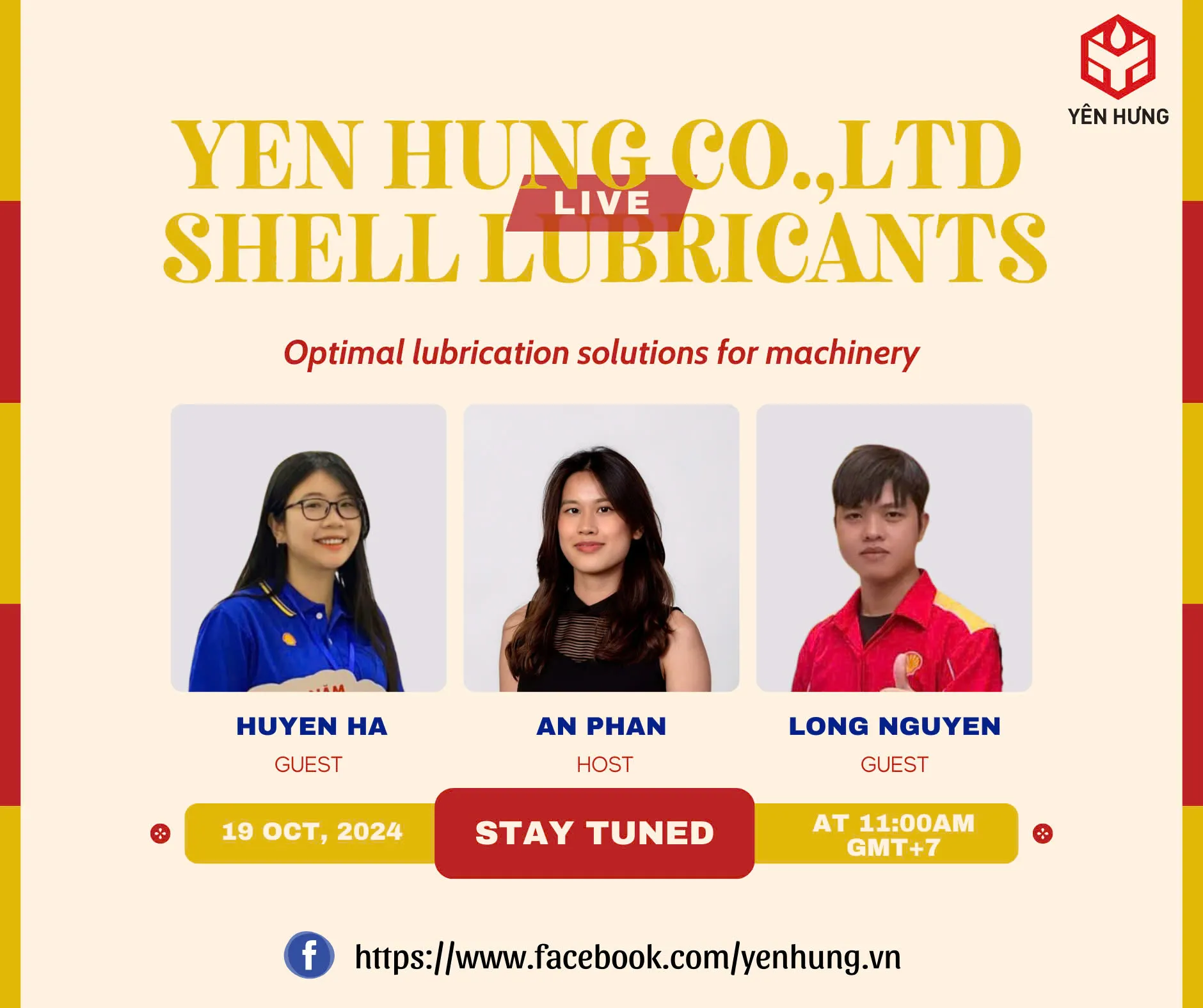 LIVESTREAM - YENHUNG CO.,LTD - SHELL LUBRICANTS